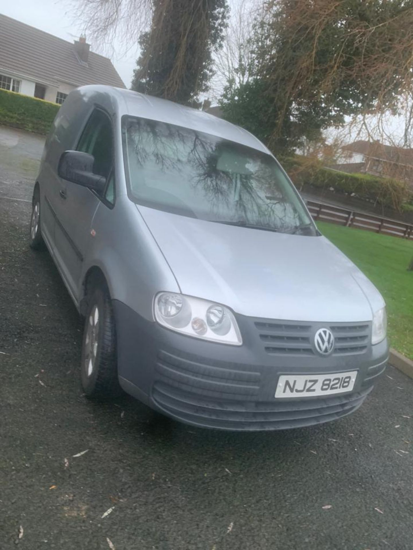 2008 VOLKSWAGEN CADDY C20 TDI 104 1.9 DIESEL SILVER VAN, SHOWING 4 FORMER KEEPERS *NO VAT* - Image 2 of 15