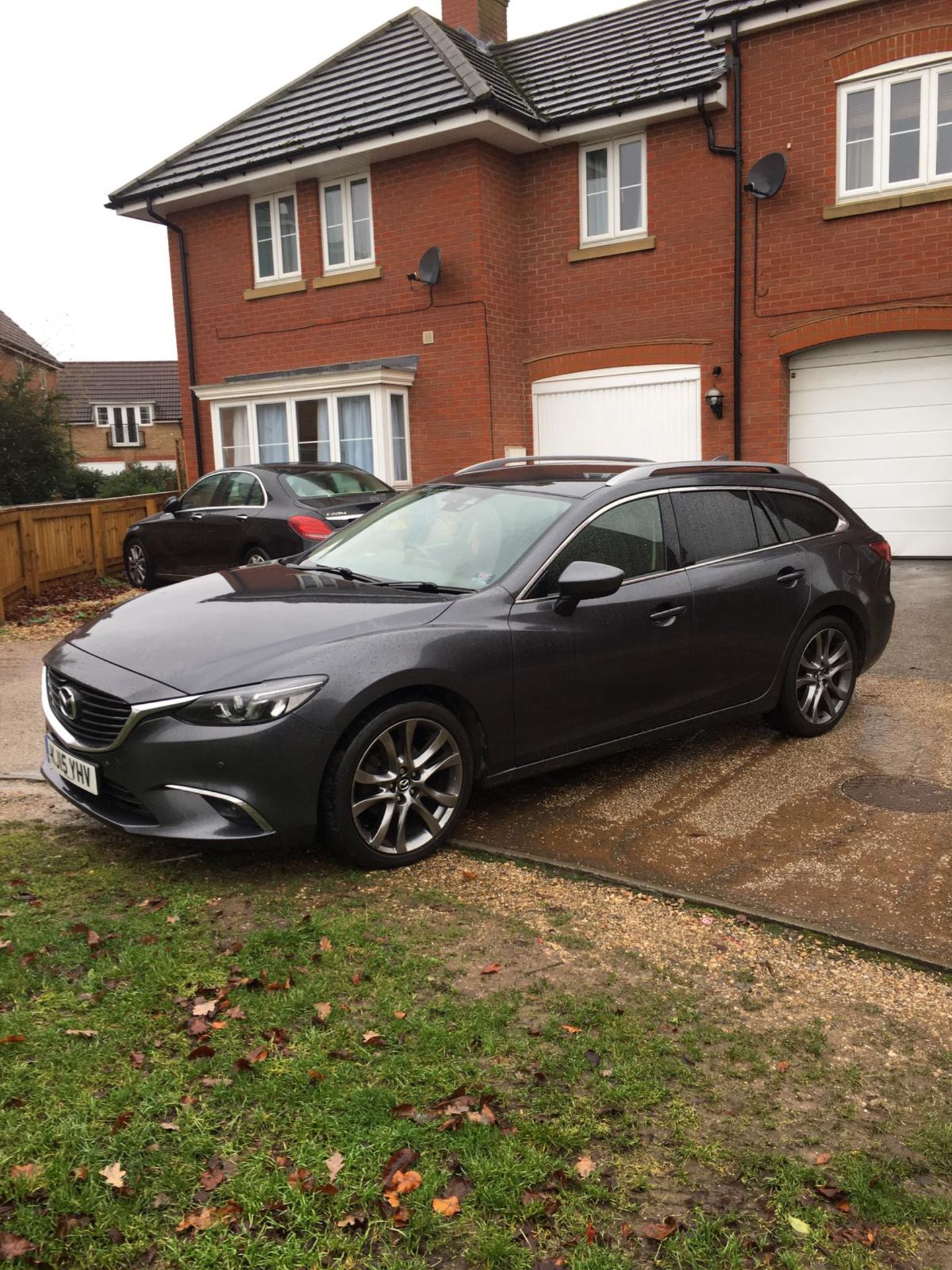 2015/15 REG MAZDA 6 SPORT NAV 2.2 DIESEL ESTATE GREY, SHOWING 2 FORMER KEEPERS *NO VAT* - Image 4 of 13