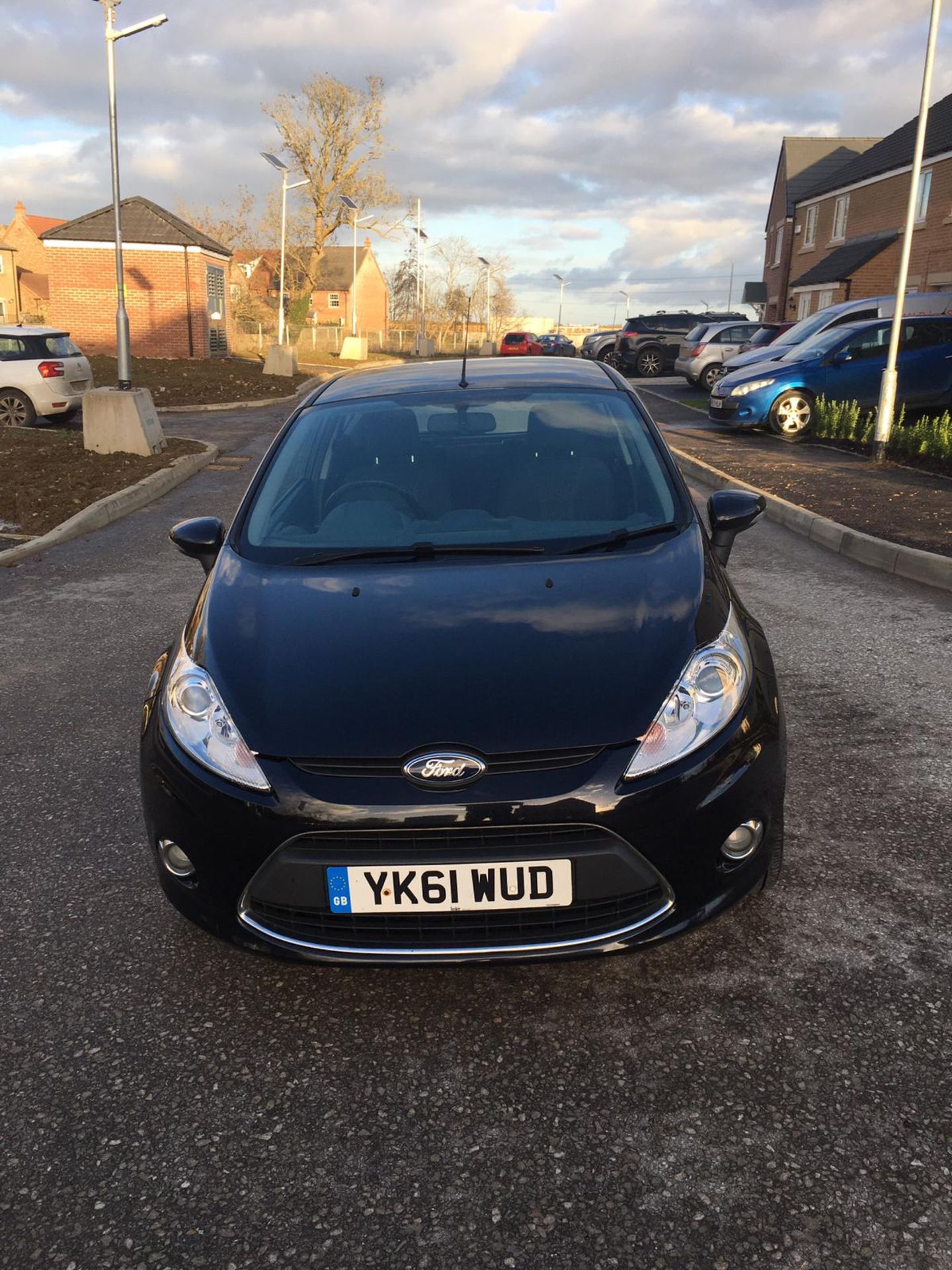 2011/61 REG FORD FIESTA ZETEC TDCI 1.6 DIESEL 3 DOOR HATCHBACK, SHOWING 1 FORMER KEEPER *NO VAT* - Image 2 of 11