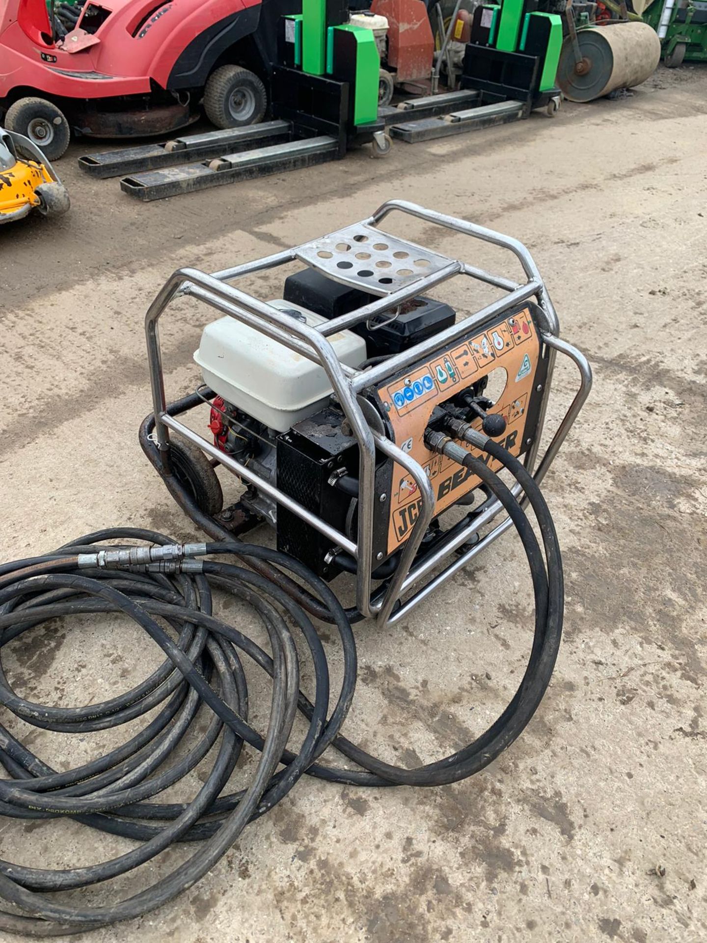 2018 JCB BEAVER PACK, HONDA GX240 PETROL ENGINE, RUNS AND WORKS, LOW VIBRATION GUN, HM25LV *NO VAT* - Image 3 of 6