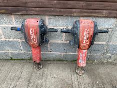 2 X HILTI TE3000 DIRECT EX GAP HIRE, YEAR 2013, 110V *PLUS VAT*