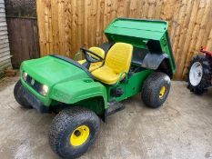 JOHN DEERE PETROL GATOR, STARTS FIRST TIME RUNS AND DRIVES VERY WELL, LIGHTS WORKING *PLUS VAT*