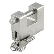 HEAVY DUTY SHIPPING CONTAINER GARAGE CHAIN PADLOCK 74MM