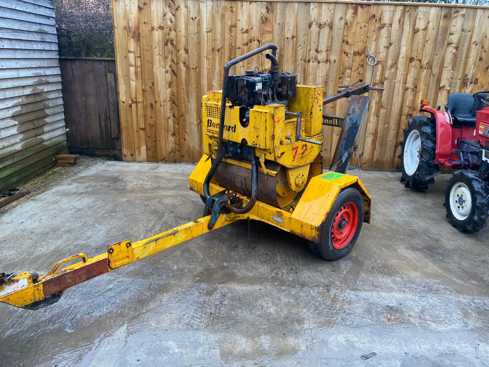 BENFORD MBR71 DIESEL ROLLER AND TRAILER, COMPLETE WITH STARTING HANDLE *PLUS VAT*