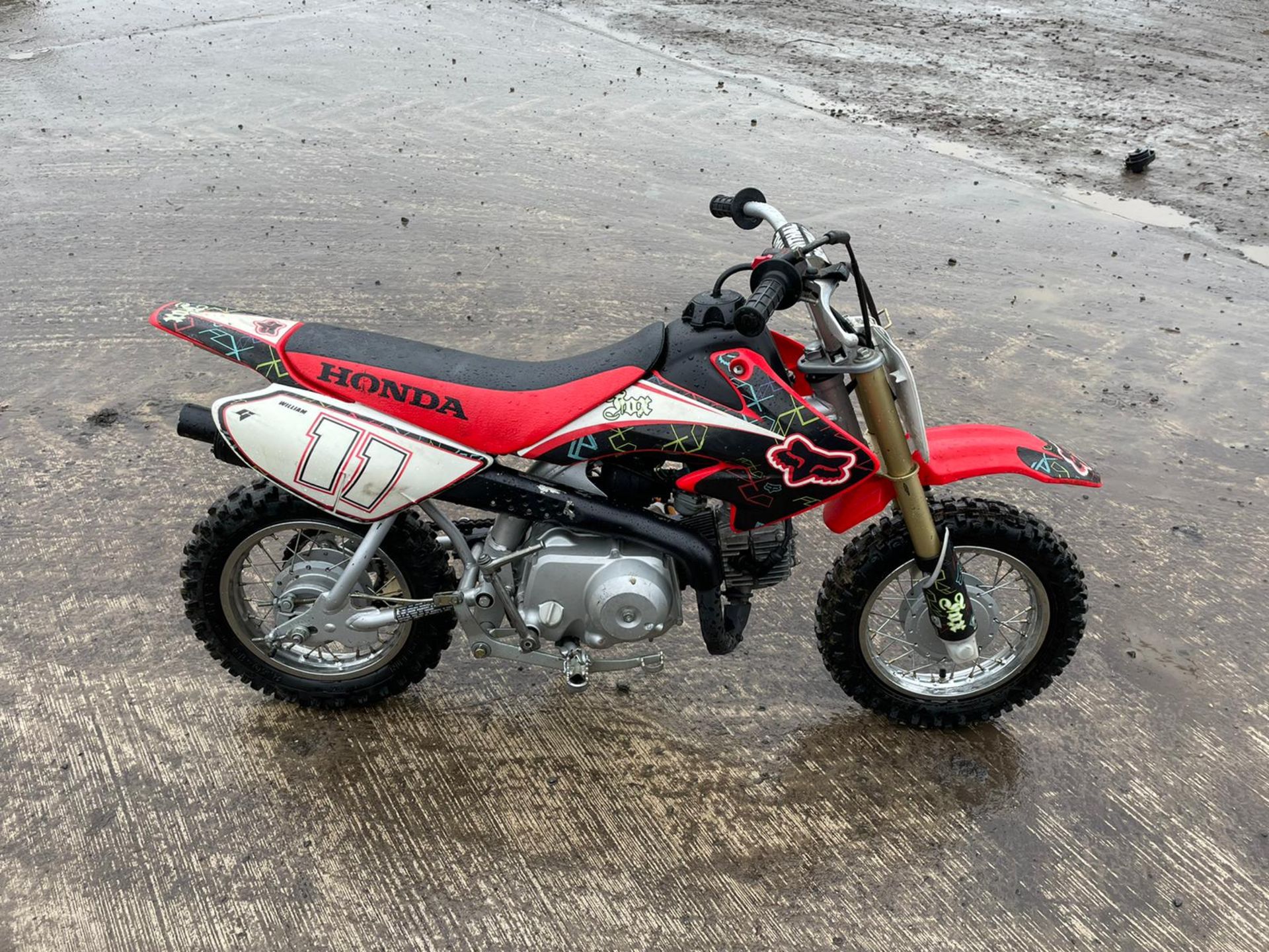 HONDA CR50F MOTOR BIKE, RUNS AND DRIVES PERFECTLY, CLEAN MACHINE, GENUINE HONDA, GREAT CONDITION - Image 2 of 6