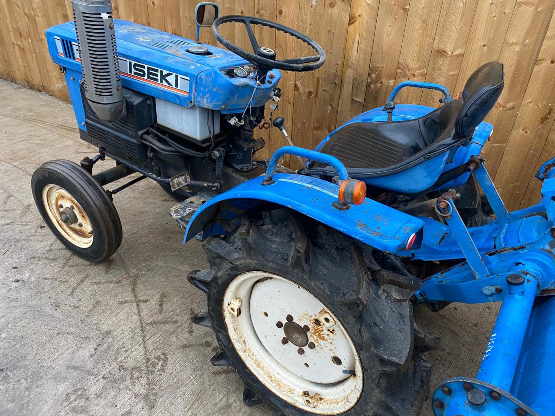 ISEKI TX1510 COMPACT TRACTOR & ROTAVATOR *PLUS VAT* - Image 6 of 6