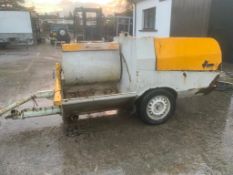 Uniform turbo sol plastering screeding machine . Lombardini Diesel engine untested