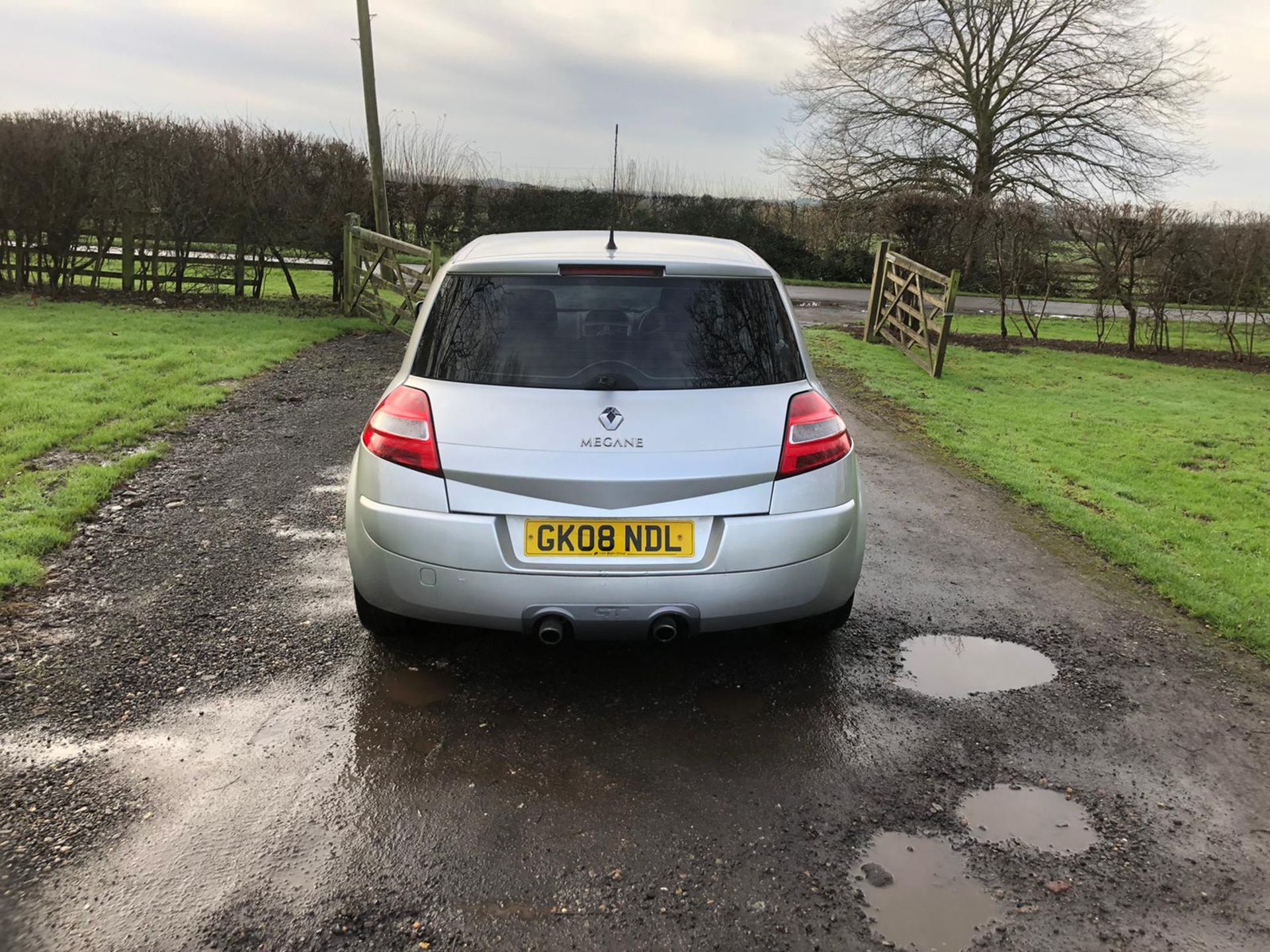 2008/08 REG RENAULT MEGANE GT DCI 150 2.0 DIESEL SILVER 5DR HATCHBACK, SHOWING 4 FORMER KEEPERS - Image 5 of 12