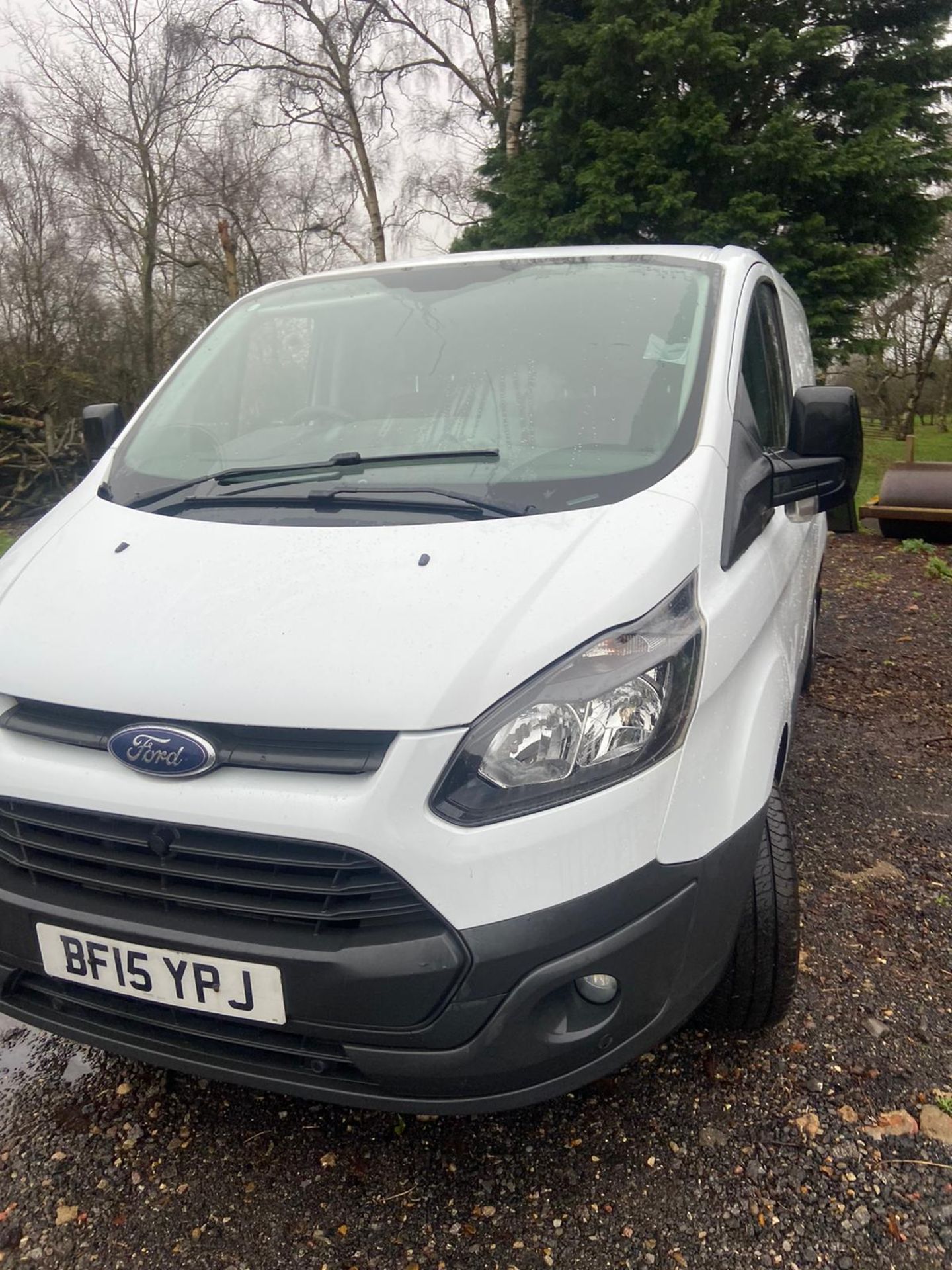 2015/15 REG FORD TRANSIT CUSTOM 290 ECO-TECH 2.2 DIESEL WHITE PANEL VAN, SHOWING 0 FORMER KEEPERS - Image 3 of 10