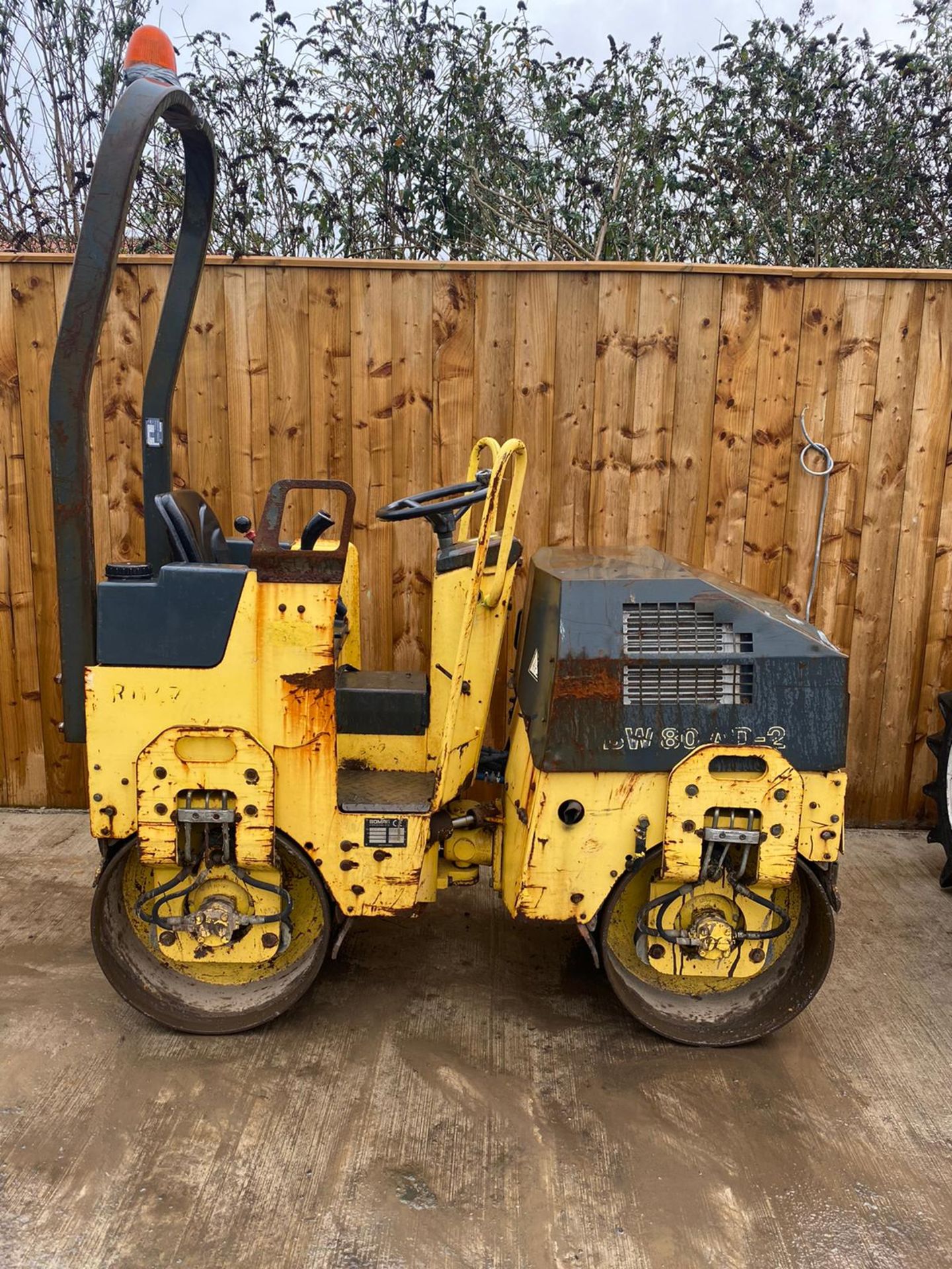 BOMAG BW80 TWIN DRUM DIESEL ROLLER, IN GOOD WORKING ORDER, HOURS: 991 *PLUS VAT*