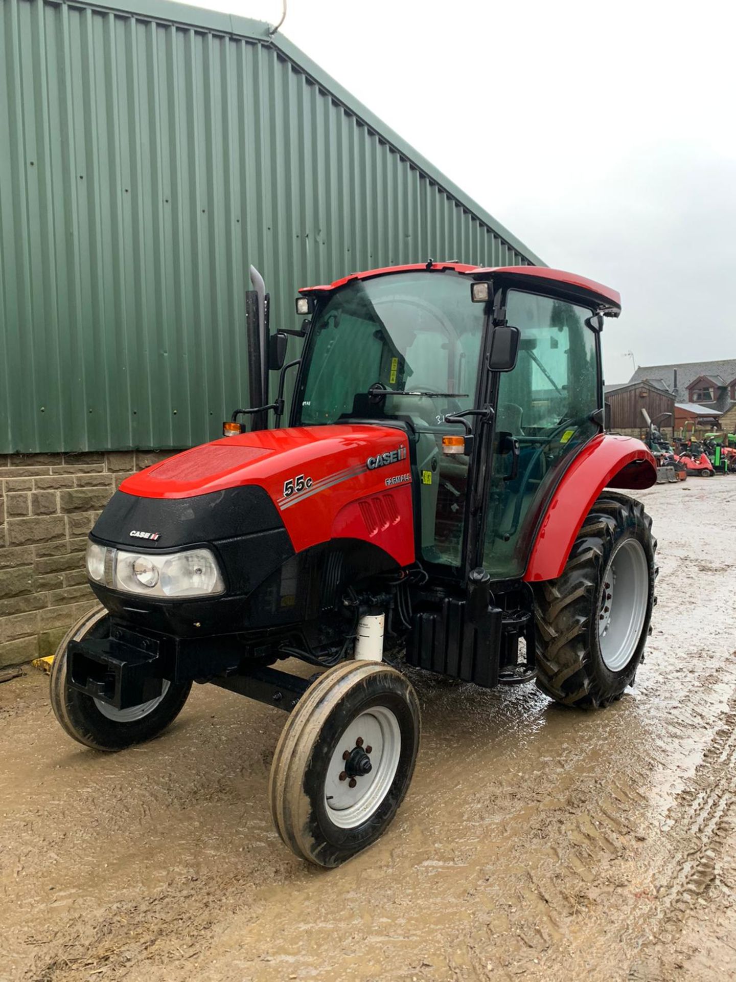 2018 CASE FARMALL 55C TRACTOR, RUNS AND DRIVES, CLEAN MACHINE, FULLY GLASS CAB *PLUS VAT* - Image 2 of 5
