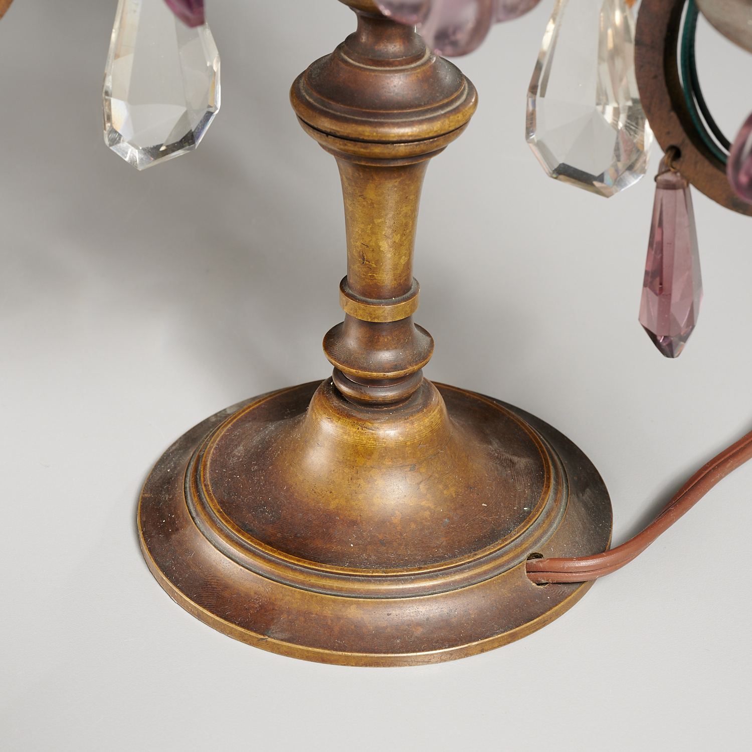 Pair Louis XV style Bronze Girandoles - Image 2 of 7