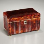 William IV Veneered Tea Caddy