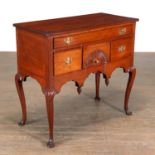 Unusual American Queen Anne Mahogany Lowboy