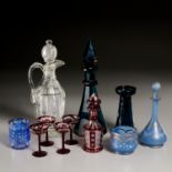 Victorian and Bohemian Glass Group