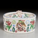 English Creamware Game Tureen