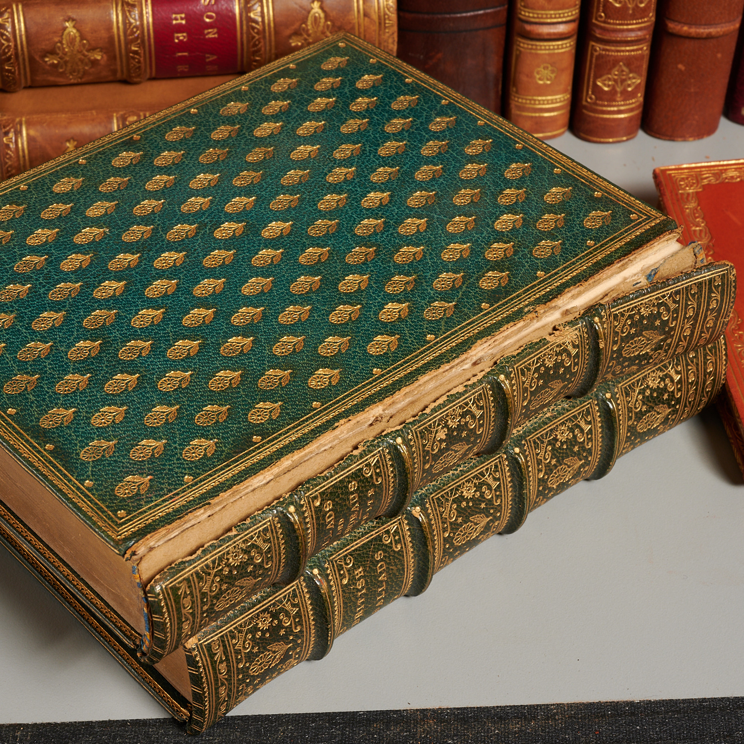 Collection Small Leather-Bound Books - Image 5 of 10