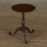 Benjamin Ferber Mahogany Tripod Table