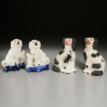 (2) Pairs Staffordshire Dogs