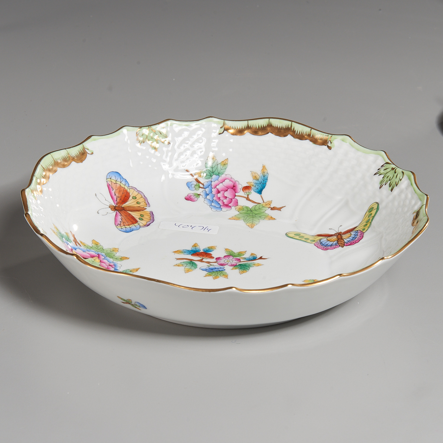 (4) Herend Porcelain Table Articles - Image 4 of 6