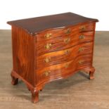 Chippendale Mahogany Serpentine Chest of Drawers