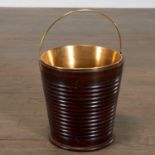 Late Georgian Mahogany Peat Bucket