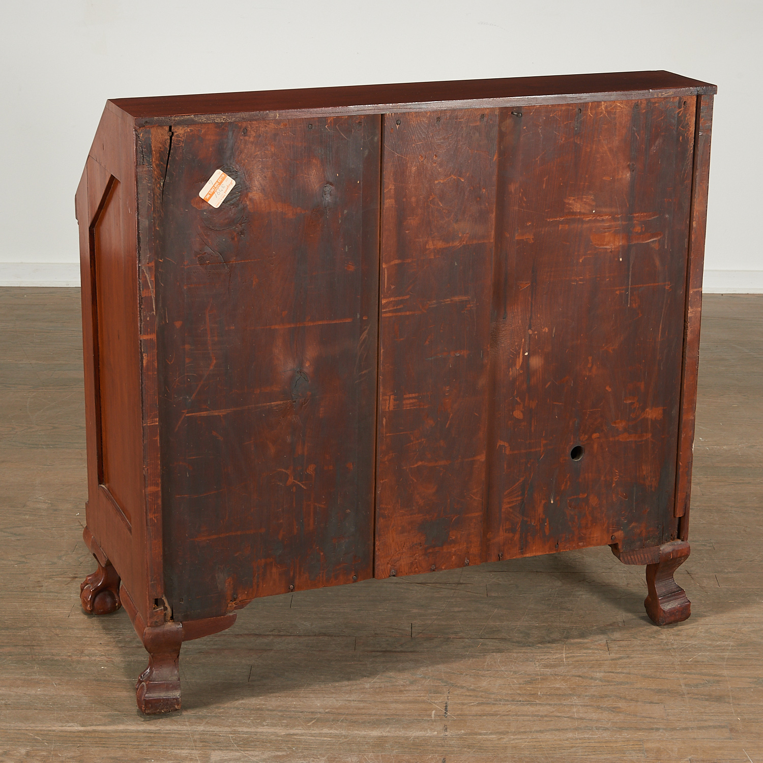 American Chippendale Mahogany Slant-Front Desk - Image 5 of 6