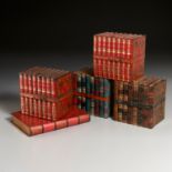 (5) English Lithographed Tin Biscuit Boxes