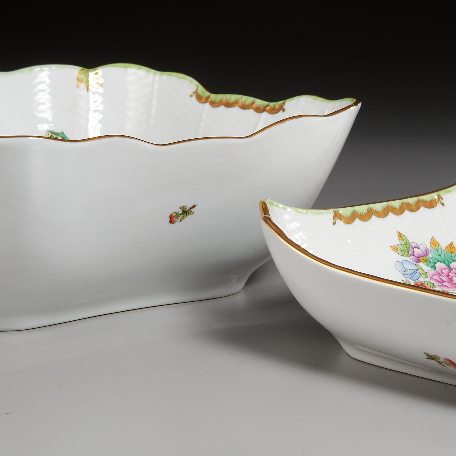 (15) Herend Porcelain Table Articles - Image 3 of 8