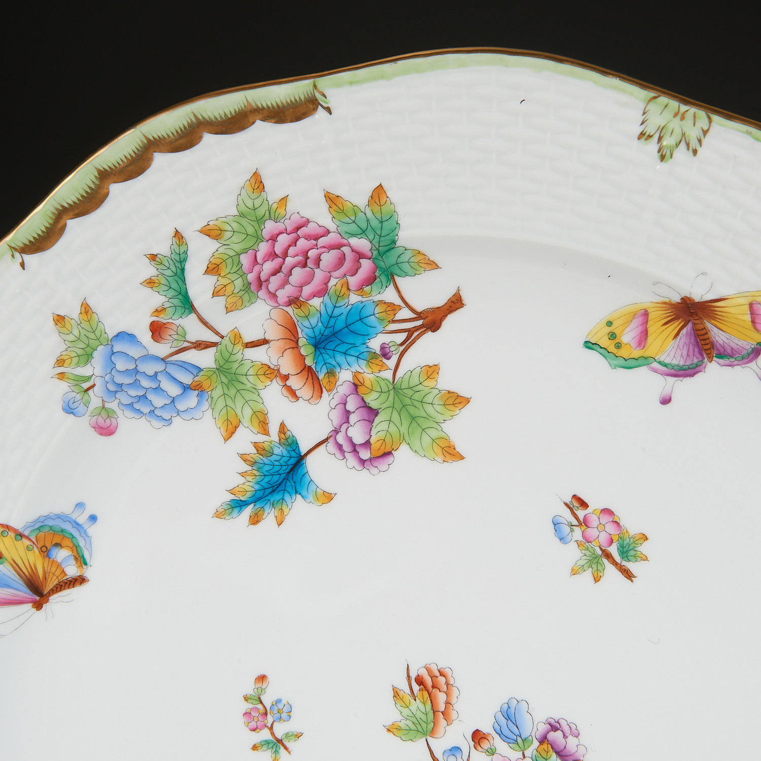 Herend Porcelain Tureen, Tray, and Dish - Image 2 of 7