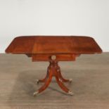 American Federal Mahogany Library Table