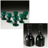 Continental Dark Aqua Glass Drinks Set