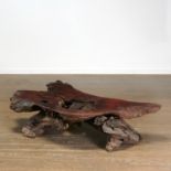 Vintage Redwood burl root coffee table