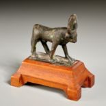 Egyptian bronze Apis bull