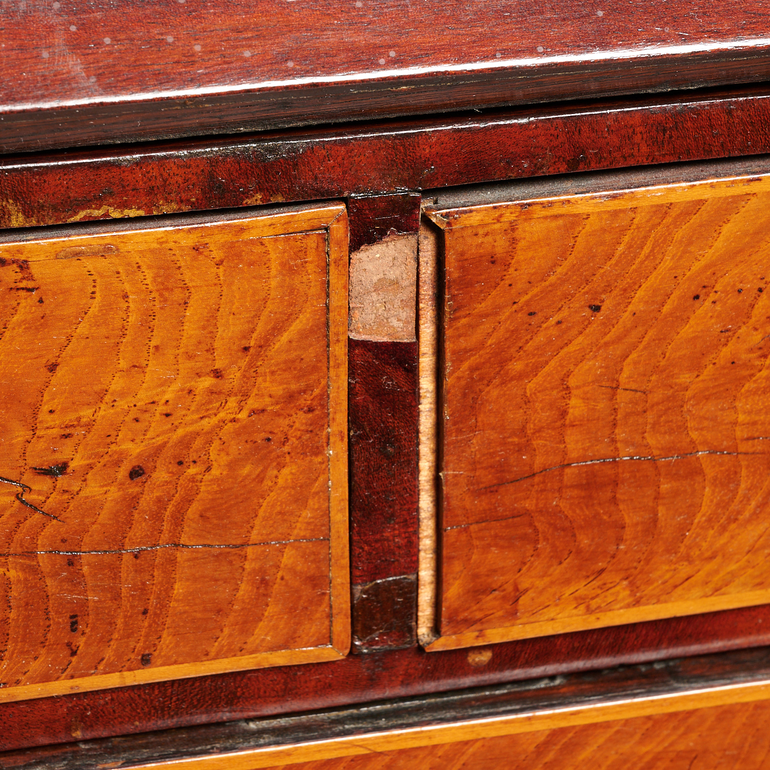 Federal inlaid miniature slantfront desk - Image 6 of 6