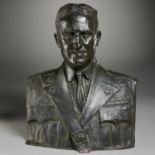 Prince Paul Troubetzkoy, bronze portrait bust,1931