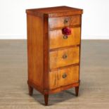 Italian Neoclassical walnut commode