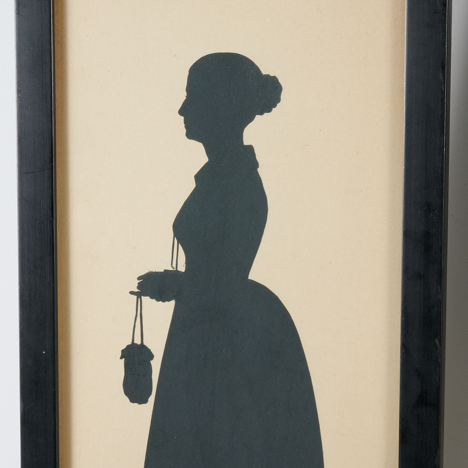 Auguste Edouart, pair of silhouettes, 1842 - Image 2 of 9