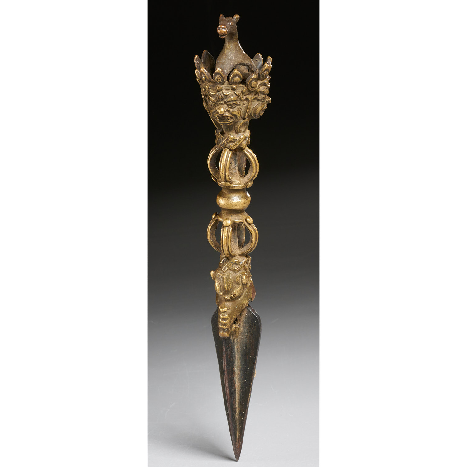 Tibetan ceremonial Phurba dagger