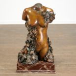 Jens-Flemming Sorensen, large Surrealist bronze