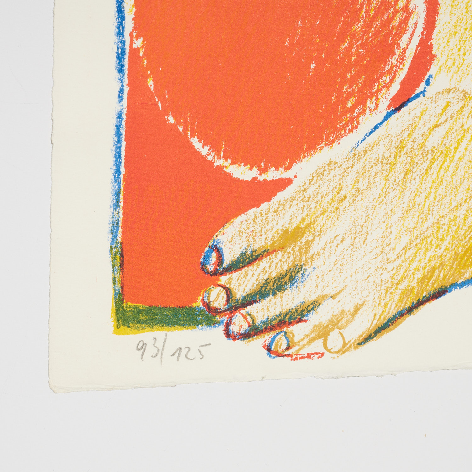 Horst Antes, (2) color lithographs, c. 1968 - Image 5 of 7