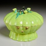 Chinese Export gourd-form lidded container