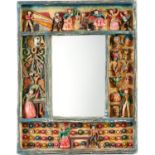 Nicario Jimenez, Folk Art retablo mirror