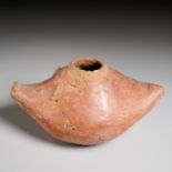 Pre-Columbian terracotta peccary funerary vessel