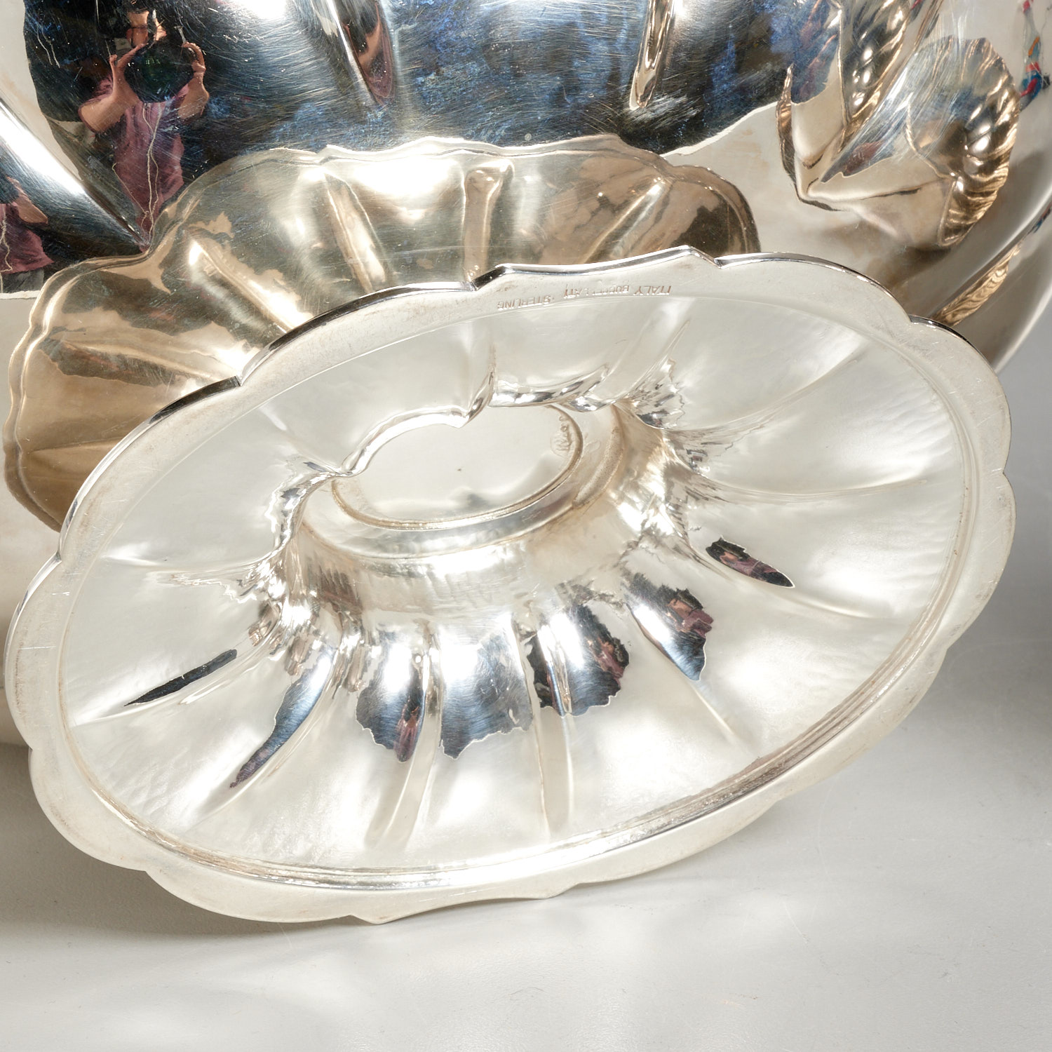 Buccellati, pair silver footed bowls - Image 4 of 5