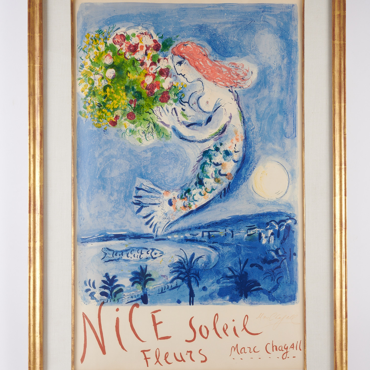 Marc Chagall, signed color lithograph, 1962 - Image 2 of 5