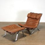 Arne Norell, Ari lounge chair and ottoman