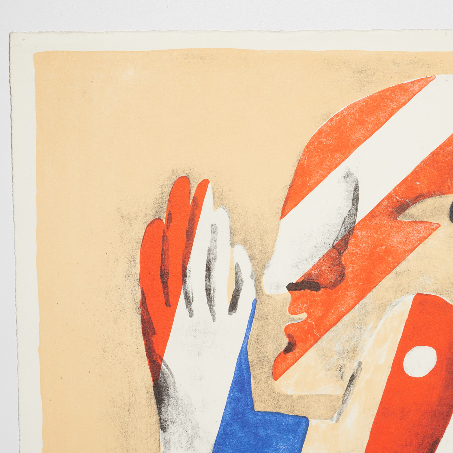 Horst Antes, (2) color lithographs, c. 1968 - Image 4 of 7