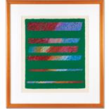 Piero Dorazio, color lithograph, 1987