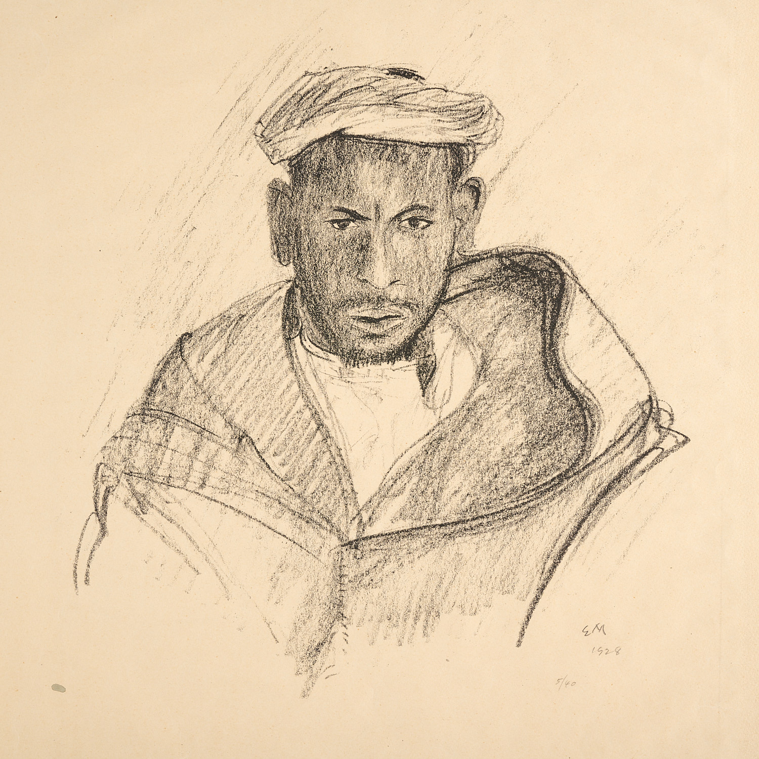 Edvard Munch (attrib.), lithograph, 1928 - Image 3 of 7